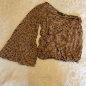 Zara one shoulder top